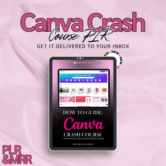 Canva Crash Course PLR